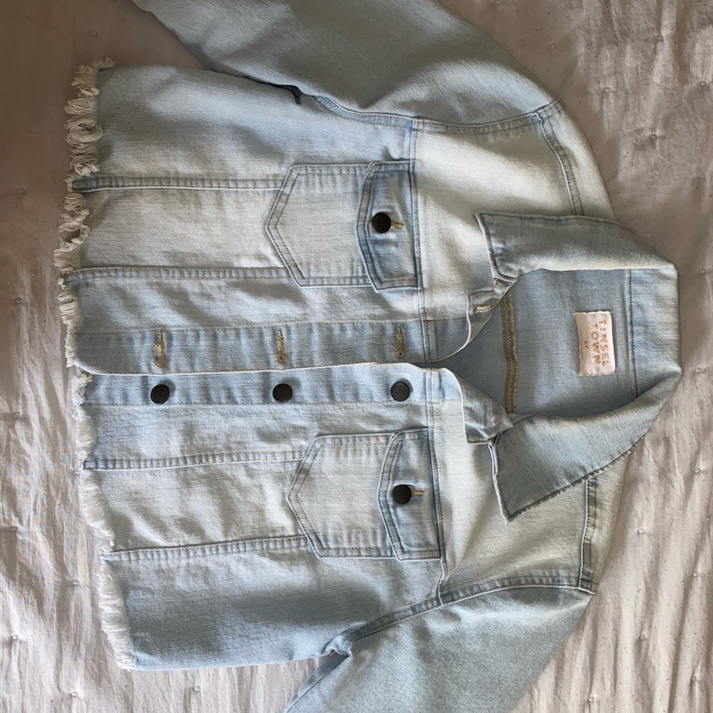 Cropped Jean jacket